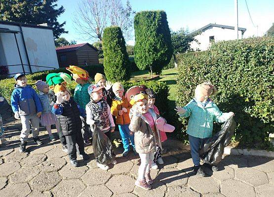 Grafika 36: 26.09.2025 Udział przedszkolaków w akcji „Sprzątanie świata"