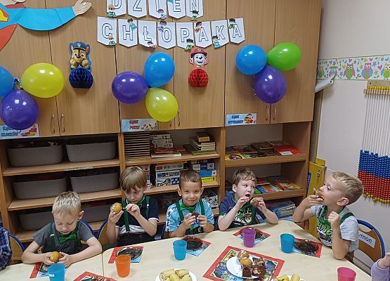 Grafika 34: 30.09.2025 Dzień Chłopaka w naszym przedszkolu!