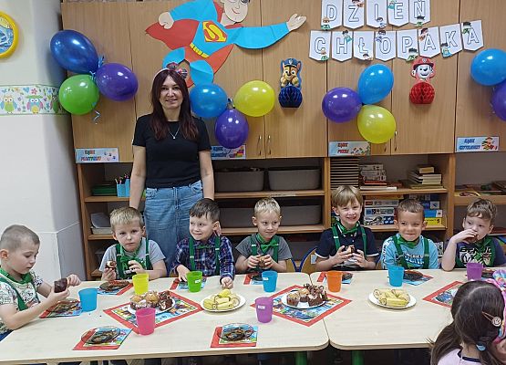 Grafika 39: 30.09.2025 Dzień Chłopaka w naszym przedszkolu!