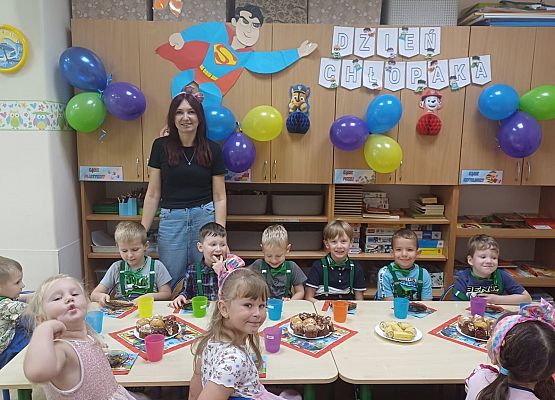 Grafika 62: 30.09.2025 Dzień Chłopaka w naszym przedszkolu!