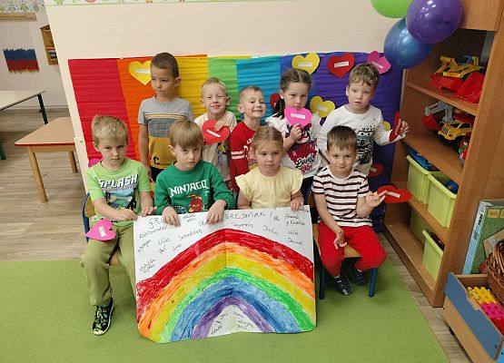 Grafika 27: 02.10.2025 Dzień kolorów szczęścia w naszym przedszkolu!