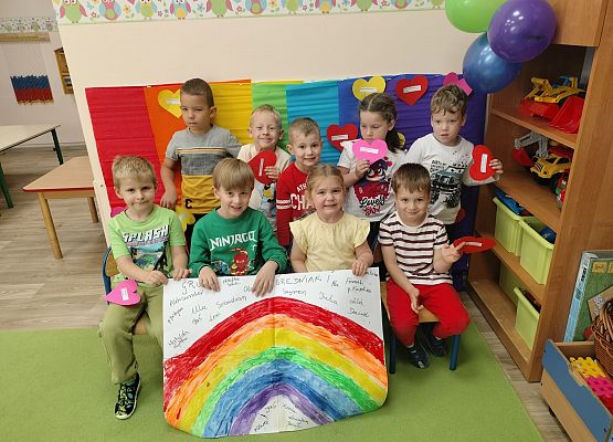Grafika 29: 02.10.2025 Dzień kolorów szczęścia w naszym przedszkolu!