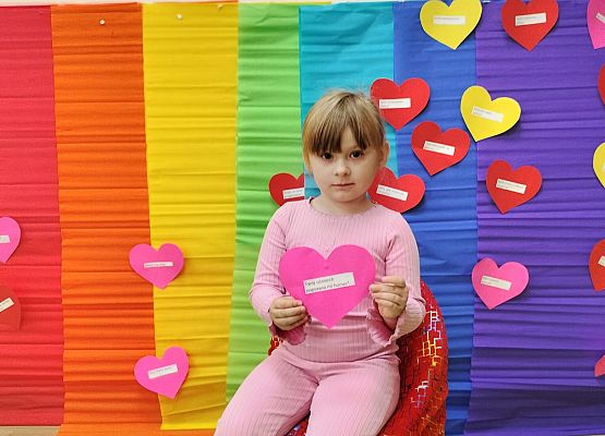 Grafika 31: 02.10.2025 Dzień kolorów szczęścia w naszym przedszkolu!