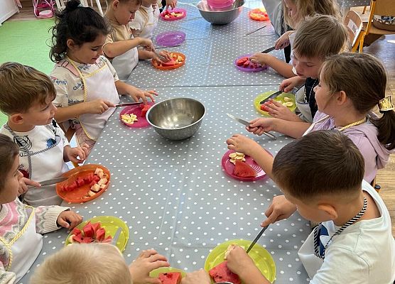 Zajęcia kulinarne w gr III grafika