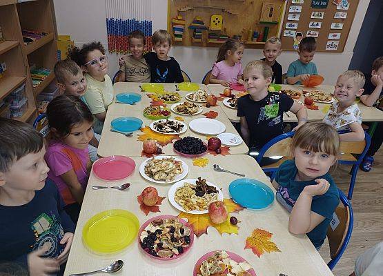 Jesienne warsztaty kulinarne w gr II grafika