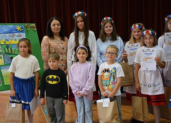 Laureaci Gminnego Konkursu Plasytcznego pt. Lato na Kaszubach". grafika