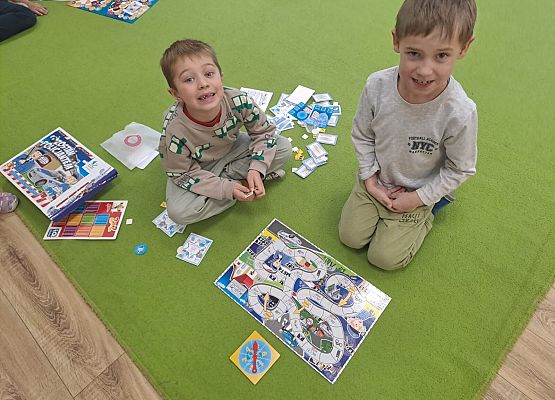 Grafika 1: Program Grantowy "Drogowskaz" - gry edukacyjne dla naszego przedszkola.