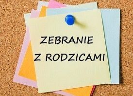 Zebranie z rodzicami grafika
