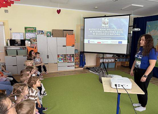 Spotkanie ze Strażnikiem przyrody z Błękitnego Patrolu WWF grafika