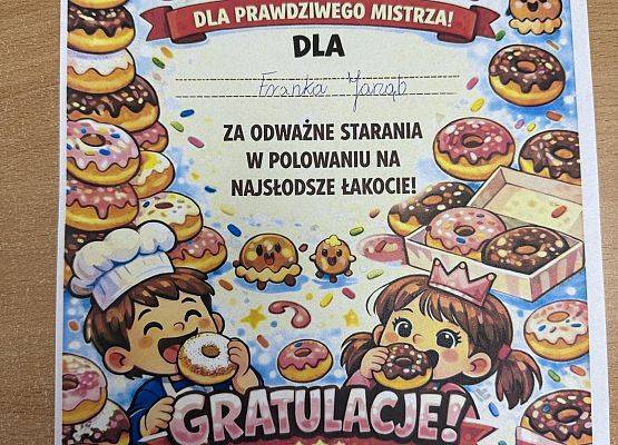 Grafika 101: 12.02.2026 Tłusty czwartek w naszym przedszkolu!