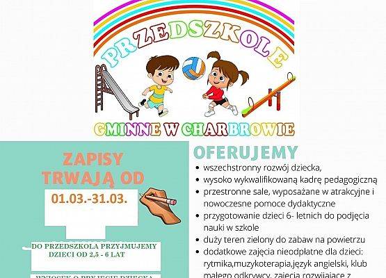 Rekrutacja do przedszkola na rok 2026/2027 grafika