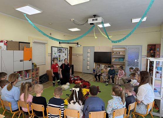 Grafika 1: 05.03.2026 Pierwsza pomoc - ważna lekcja dla naszych przedszkolaków!