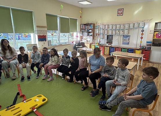 Grafika 5: 05.03.2026 Pierwsza pomoc - ważna lekcja dla naszych przedszkolaków!