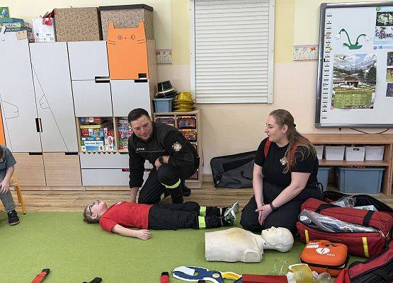 Grafika 6: 05.03.2026 Pierwsza pomoc - ważna lekcja dla naszych przedszkolaków!