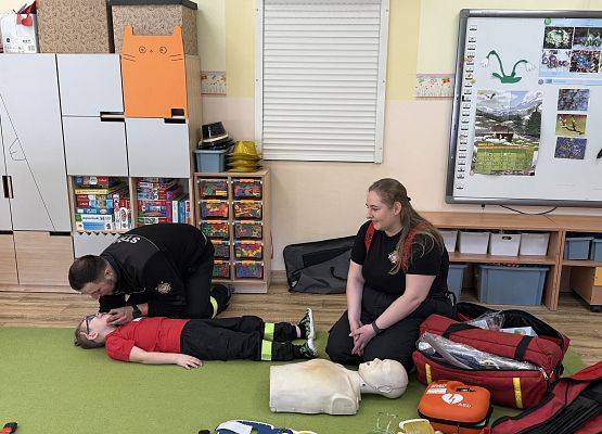 Grafika 7: 05.03.2026 Pierwsza pomoc - ważna lekcja dla naszych przedszkolaków!