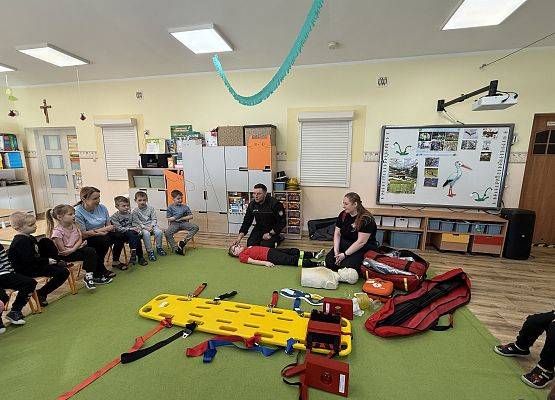 Grafika 8: 05.03.2026 Pierwsza pomoc - ważna lekcja dla naszych przedszkolaków!