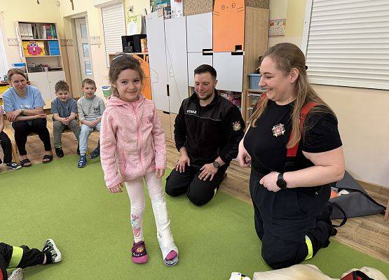 Grafika 18: 05.03.2026 Pierwsza pomoc - ważna lekcja dla naszych przedszkolaków!