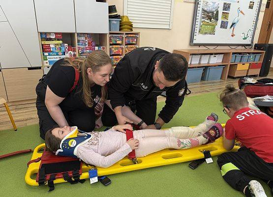 Grafika 23: 05.03.2026 Pierwsza pomoc - ważna lekcja dla naszych przedszkolaków!