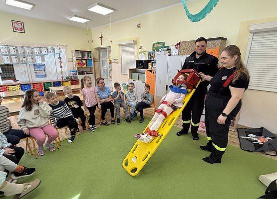 Grafika 24: 05.03.2026 Pierwsza pomoc - ważna lekcja dla naszych przedszkolaków!