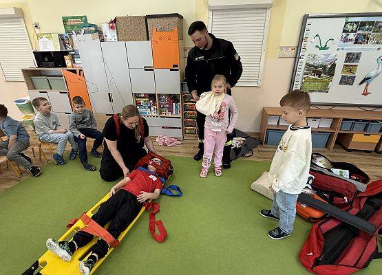 Grafika 28: 05.03.2026 Pierwsza pomoc - ważna lekcja dla naszych przedszkolaków!