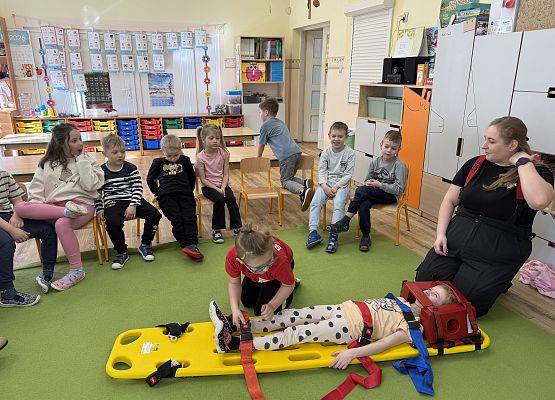 Grafika 31: 05.03.2026 Pierwsza pomoc - ważna lekcja dla naszych przedszkolaków!