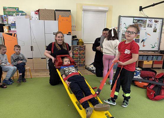 Grafika 36: 05.03.2026 Pierwsza pomoc - ważna lekcja dla naszych przedszkolaków!