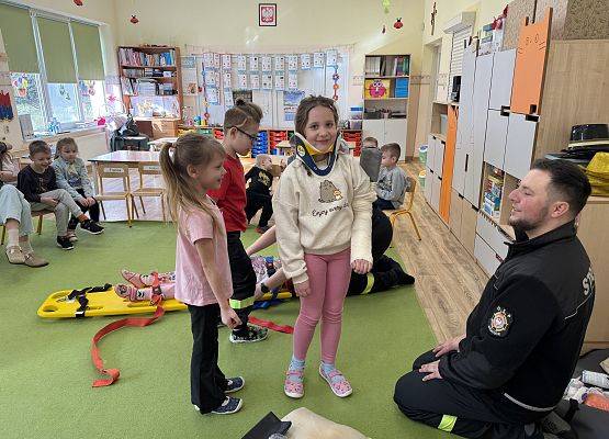 Grafika 37: 05.03.2026 Pierwsza pomoc - ważna lekcja dla naszych przedszkolaków!