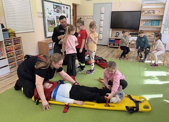 Grafika 40: 05.03.2026 Pierwsza pomoc - ważna lekcja dla naszych przedszkolaków!