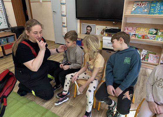 Grafika 41: 05.03.2026 Pierwsza pomoc - ważna lekcja dla naszych przedszkolaków!