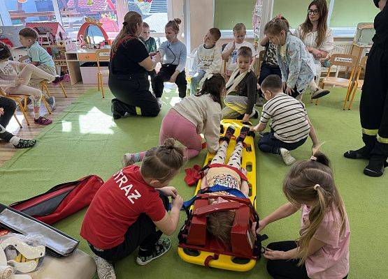 Grafika 44: 05.03.2026 Pierwsza pomoc - ważna lekcja dla naszych przedszkolaków!