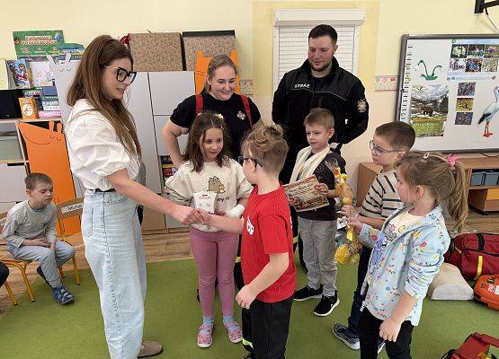 Grafika 46: 05.03.2026 Pierwsza pomoc - ważna lekcja dla naszych przedszkolaków!