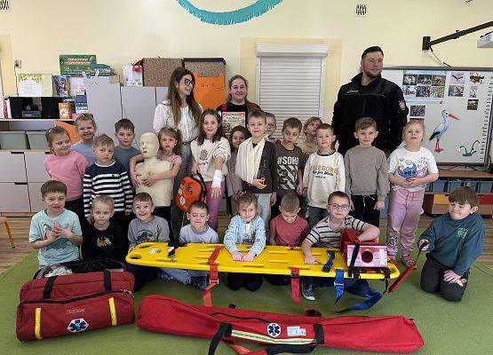 Grafika 51: 05.03.2026 Pierwsza pomoc - ważna lekcja dla naszych przedszkolaków!