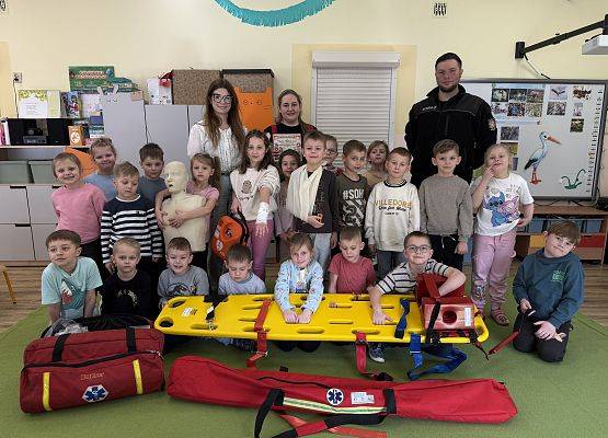 Grafika 52: 05.03.2026 Pierwsza pomoc - ważna lekcja dla naszych przedszkolaków!