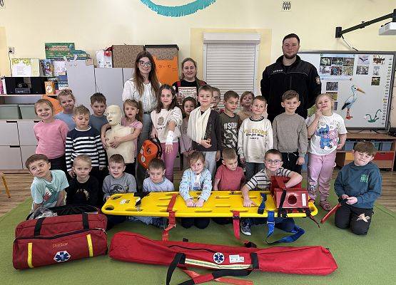 Grafika 53: 05.03.2026 Pierwsza pomoc - ważna lekcja dla naszych przedszkolaków!