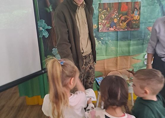 Grafika 3: 09.04.2026 Zajęcia edukacyjne - "Poznajemy las i pracę leśnika"