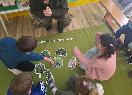 Grafika 9: 09.04.2026 Zajęcia edukacyjne - "Poznajemy las i pracę leśnika"
