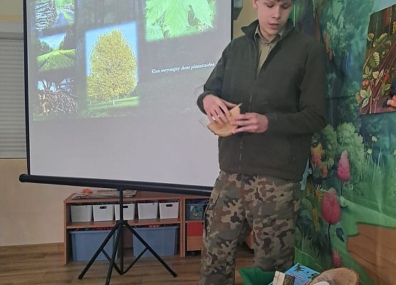 Grafika 22: 09.04.2026 Zajęcia edukacyjne - "Poznajemy las i pracę leśnika"