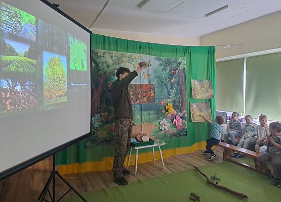 Grafika 16: 09.04.2026 Zajęcia edukacyjne - "Poznajemy las i pracę leśnika"