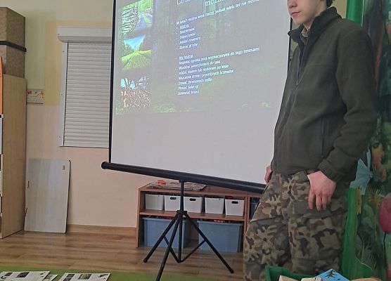 Grafika 29: 09.04.2026 Zajęcia edukacyjne - "Poznajemy las i pracę leśnika"