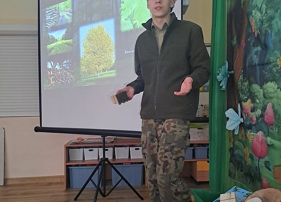 Grafika 35: 09.04.2026 Zajęcia edukacyjne - "Poznajemy las i pracę leśnika"