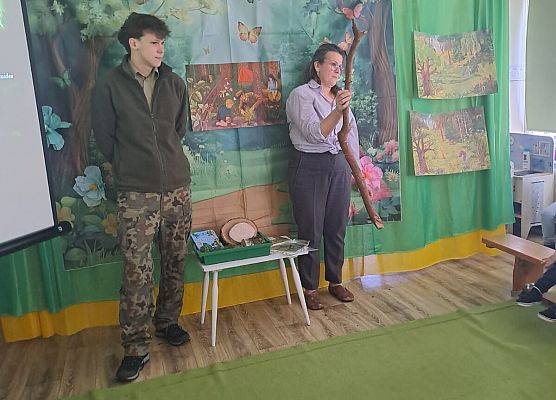 Grafika 36: 09.04.2026 Zajęcia edukacyjne - "Poznajemy las i pracę leśnika"