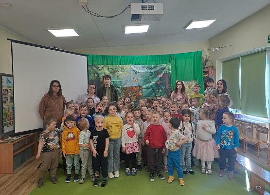 Zajęcia edukacyje - "Poznajemy las i pracę leśnika" grafika