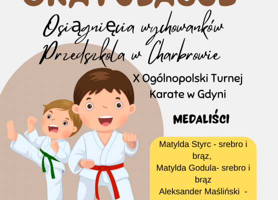 Sukcesy naszych przedszkolaków. grafika
