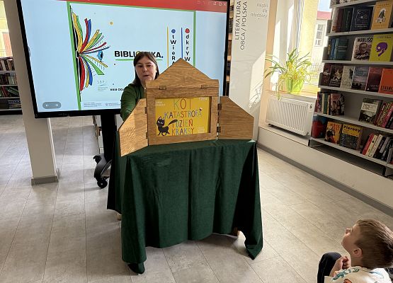 Grafika 39: 11.05.2026 Z wizytą w Bibliotece Publicznej w Wicku - gr III