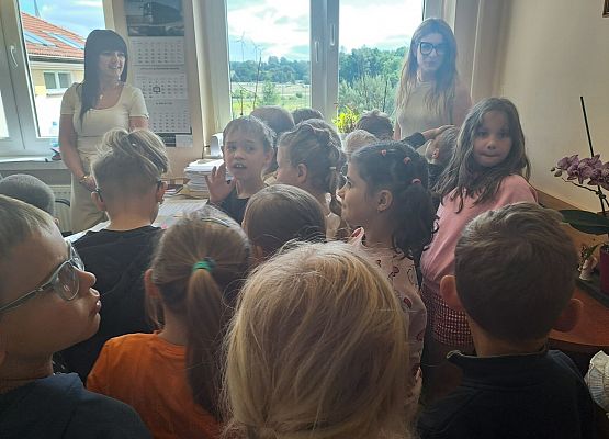 Grafika 15: Starszaki z wizytą w Szkole Podstawowej w Wicku