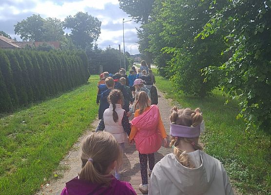 Grafika 56: Starszaki z wizytą w Szkole Podstawowej w Wicku