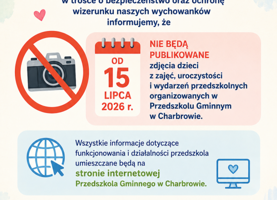 Informacja dla rodziców. grafika