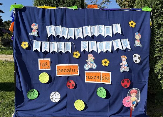 Grafika 1: 28.09.2026 Europejski Dzień Sportu 2026 w naszym przedszkolu!