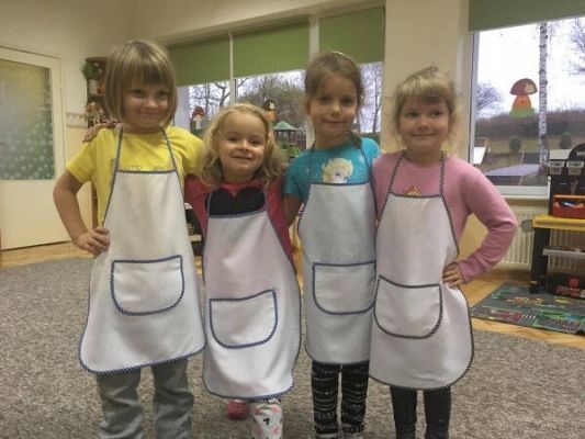 Fartuszki dla przedszkolaków grafika
