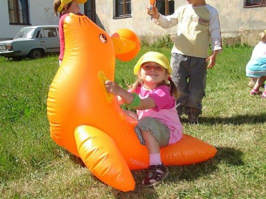 Grafika #17: 2008-06-03 - Maluchy na wycieczce w Mini ZOO w Charbrowie